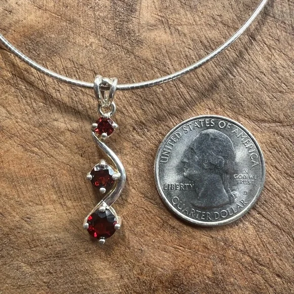 Garnet Necklace - Picture 7 of 8